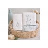 Baby Star Σετ Βρεφικές Πετσέτες 2τμχ Larvik (1452)