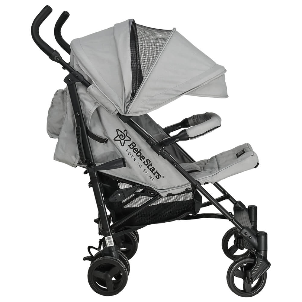 Bebestars Καρότσι Buggy Adam Ice Grey (186-188) Bebestars Καρότσι Buggy Adam Ice Grey (186-188)