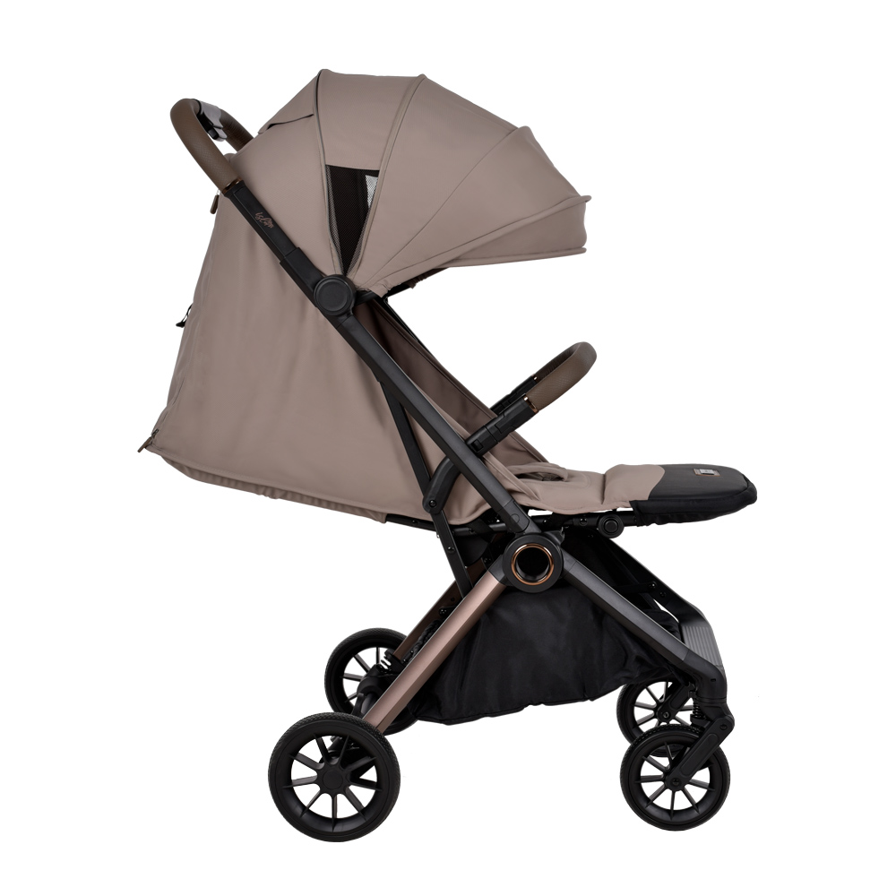 Bebestars Καρότσι autofolding Isla Almond Beige (195-175)