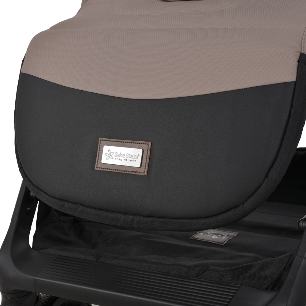 Bebestars Καρότσι autofolding Isla Almond Beige (195-175)