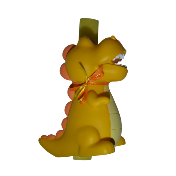 Χειροποίητη Αρωματική Λαμπάδα Με Κουμπαρά Δεινόσαυρο Yellow (2025129) Χειροποίητη Αρωματική Λαμπάδα Με Κουμπαρά Δεινόσαυρο Yellow (2025129)