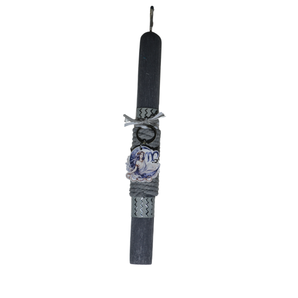 Χειροποίητη Αρωματική Λαμπάδα Με Μπρελόκ Ζώδιο Παρθένος (2025232) Χειροποίητη Αρωματική Λαμπάδα Με Μπρελόκ Ζώδιο Παρθένος (2025232)