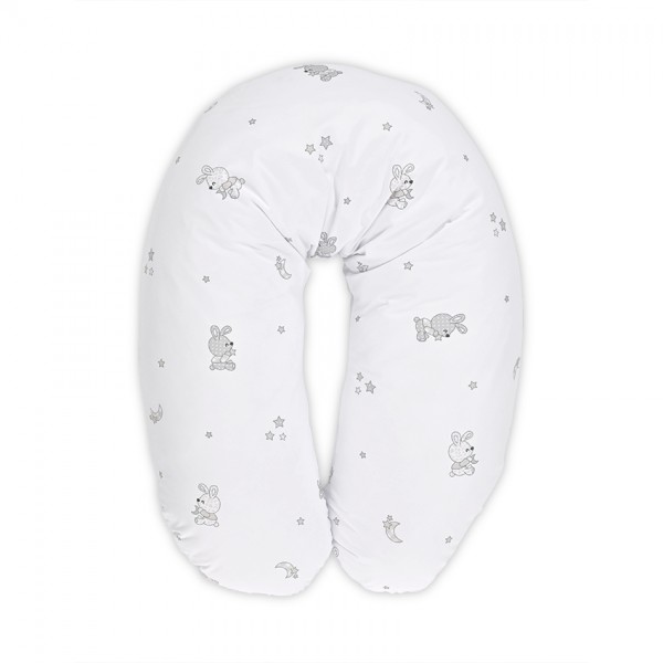 Lorelli Μαξιλάρι Θηλασμού 190cm Little Rabbits Grey (20810066601) Lorelli Μαξιλάρι Θηλασμού 190cm Little Rabbits Grey (20810066601)