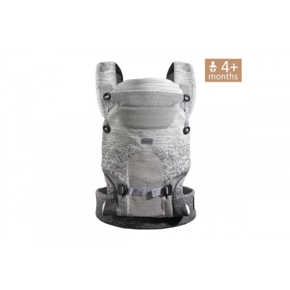 Bebestars Μάρσιππος Heart Smoked Grey (224-186)