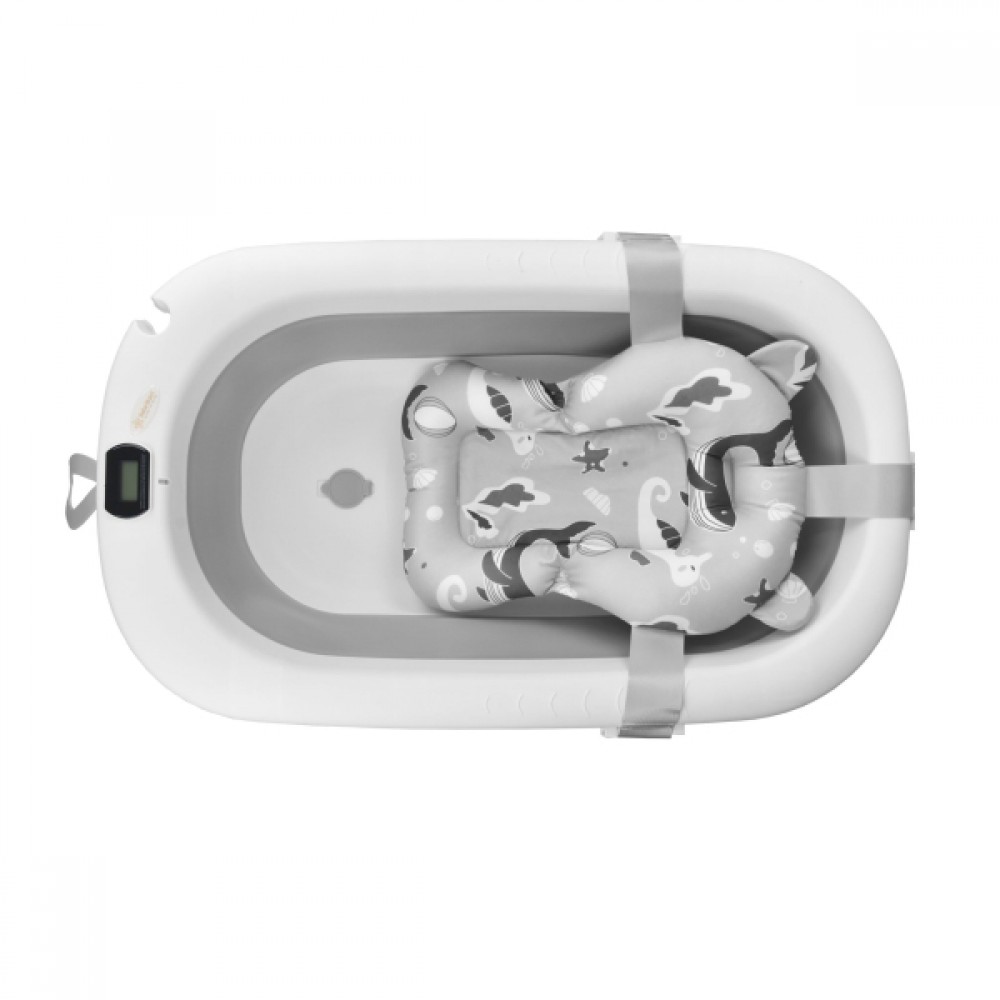 Bebestars  Σετ Μπανιέρα Πτυσσόμενη Με Θερμόμετρο & αξεσουάρ Foldy Set (26-100)