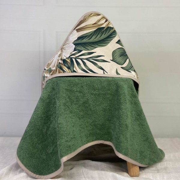 Abo Kάπα-Μπουρνούζι Tropical Leaves (3043-830) Abo Kάπα-Μπουρνούζι Tropical Leaves (3043-830)
