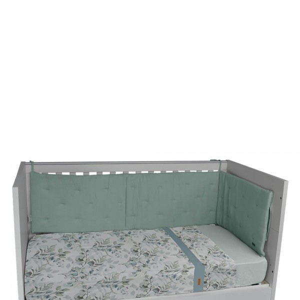 Bebestars Πάντα Κρεβατιού Μουσελίνα 200 x 40 cm Nature (31-50)