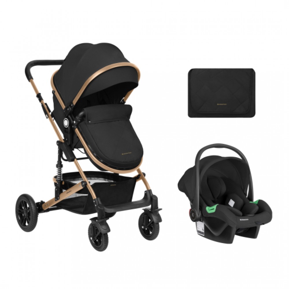 Kikka Boo Καρότσι Amaia 3 in 1 Black (31001010243)