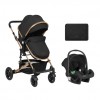 Kikka Boo Καρότσι Amaia 3 in 1 Black (31001010243)