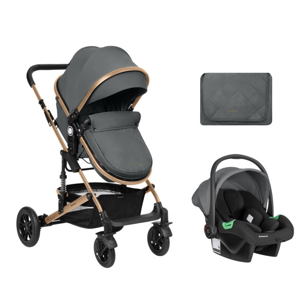 Kikka Boo Stroller Amaia 3 in 1 Dark Grey  (31001010244)