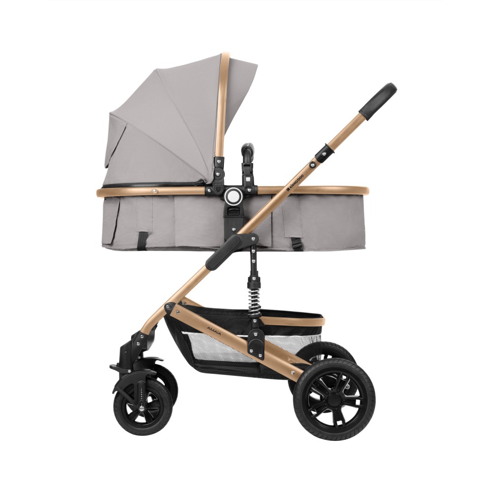Kikka Boo Καρότσι Amaia 3 in 1  Light Grey  (31001010245)