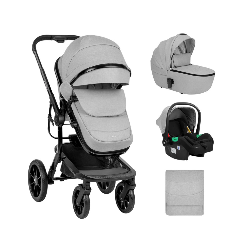 Kikka Boo Πολυκαρότσι Irene 3 in 1 Light Grey (31001010253) Kikka Boo Πολυκαρότσι Irene 3 in 1 Light Grey (31001010253)