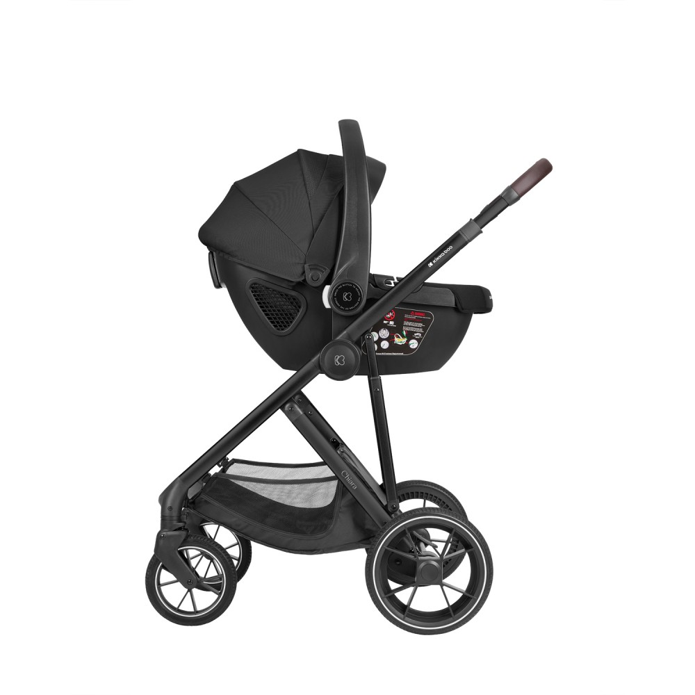 Kikkaboo Πολυκαρότσι Chiara 3σε1 Black (31001010260)