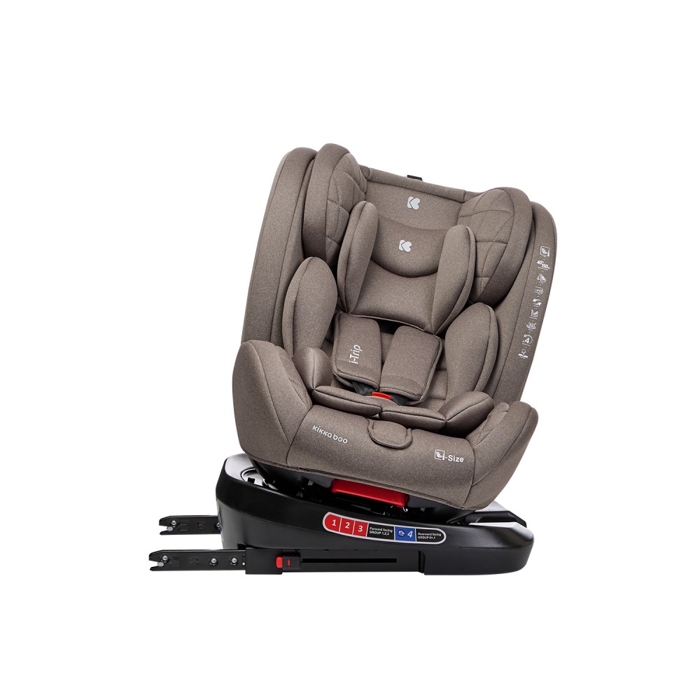 Kikkaboo Κάθισμα Αυτοκινήτου 40-150 cm i-Trip i-SIZE Beige (31002100040)