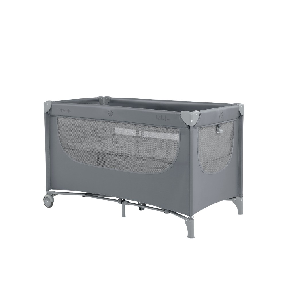 Kikkaboo Παρκοκρέβατο Nighty Night Grey 2 Επιπέδων (31003010153)