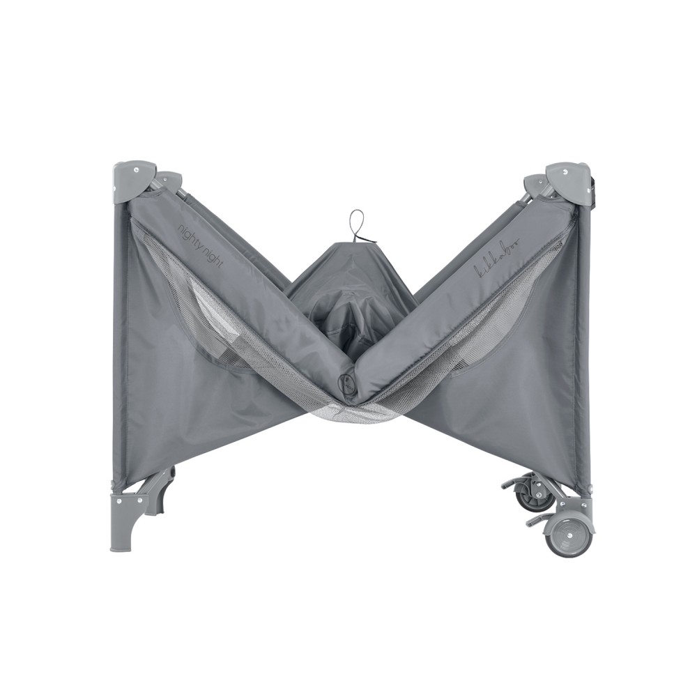 Kikkaboo Παρκοκρέβατο Nighty Night Grey 2 Επιπέδων (31003010153)