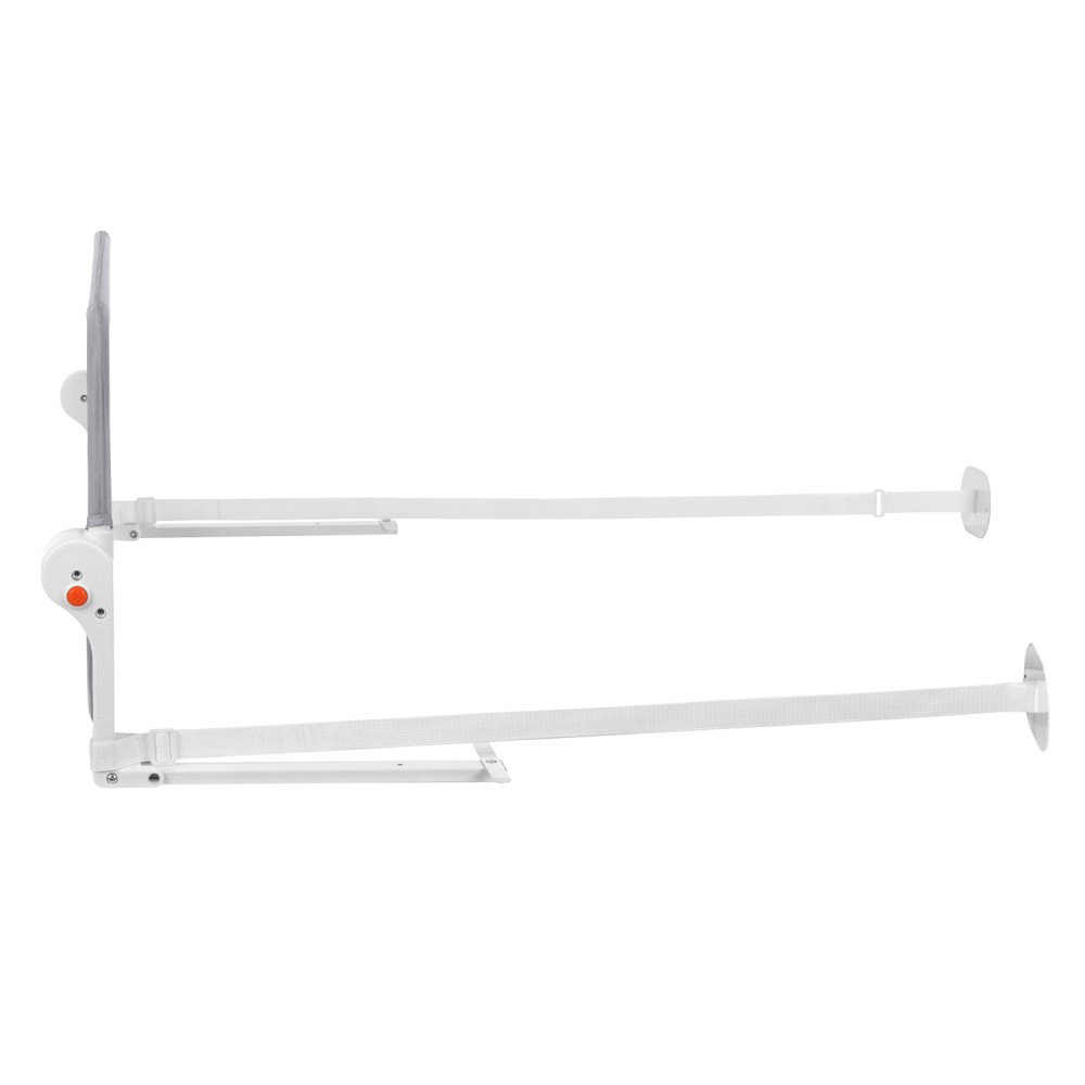 Kikkaboo Προστατευτική Μπάρα Κρεβατιού I am safe Grey 102 cm (31003050008) Kikkaboo Προστατευτική Μπάρα Κρεβατιού I am safe Grey 102 cm (31003050008)