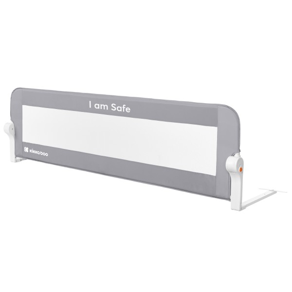Kikkaboo Προστατευτική Μπάρα Κρεβατιού I am safe  Grey 150 cm (31003050010) Kikkaboo Προστατευτική Μπάρα Κρεβατιού I am safe  Grey 150 cm (31003050010)
