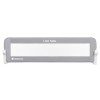 Kikkaboo Προστατευτική Μπάρα Κρεβατιού I am safe Grey 150 cm (31003050010) Kikkaboo Προστατευτική Μπάρα Κρεβατιού I am safe Grey 150 cm (31003050010)