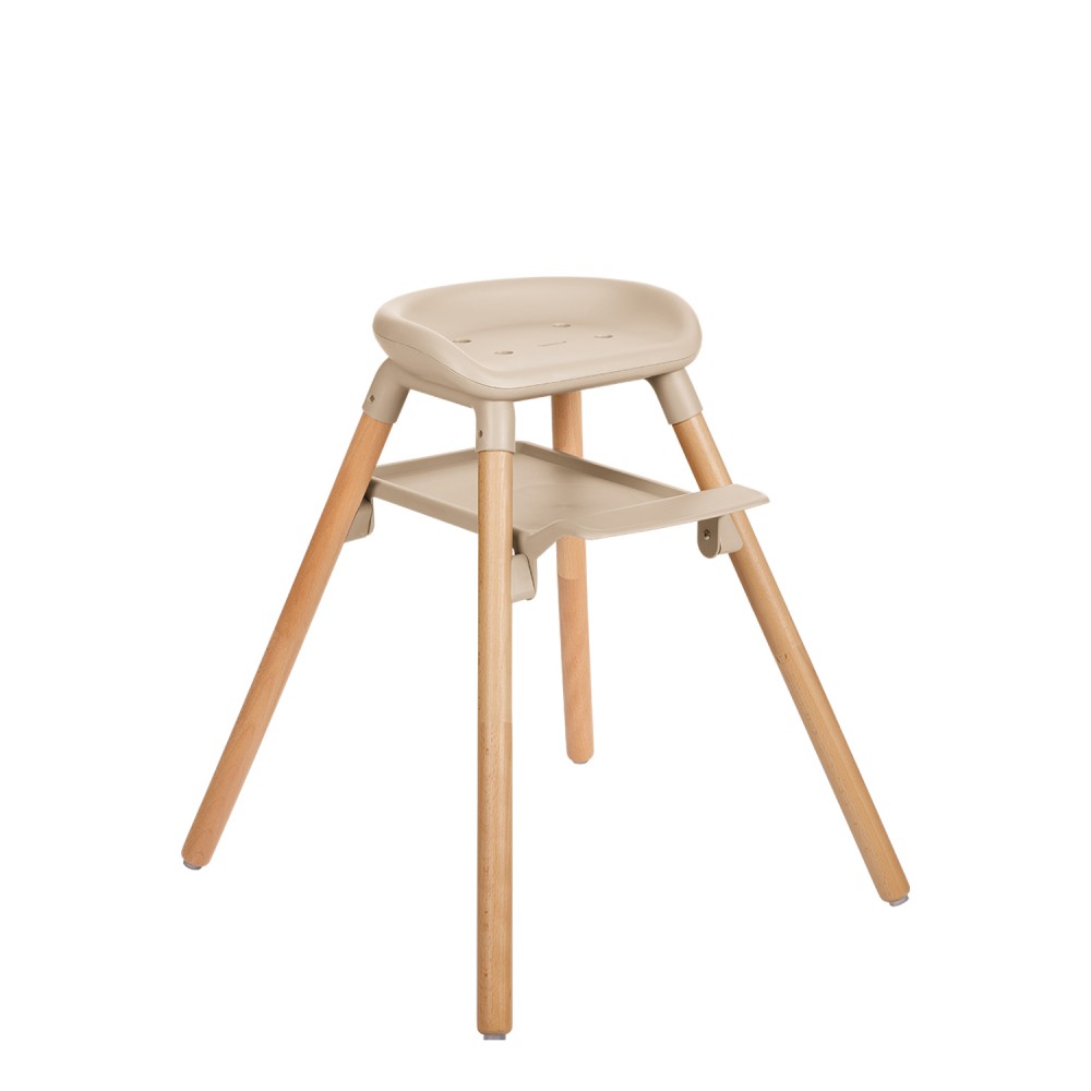 Ξύλινο Καρεκλάκι Φαγητού Kikkaboo Woody Beige (31004010174) Ξύλινο Καρεκλάκι Φαγητού Kikkaboo Woody Beige (31004010174)