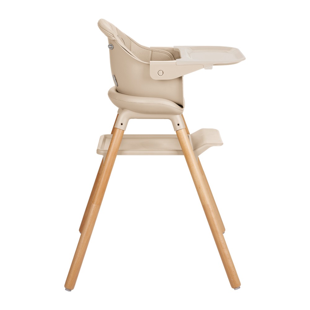 Ξύλινο Καρεκλάκι Φαγητού Kikkaboo Woody Beige (31004010174) Ξύλινο Καρεκλάκι Φαγητού Kikkaboo Woody Beige (31004010174)