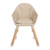 Ξύλινο Καρεκλάκι Φαγητού Kikkaboo Woody Beige (31004010174) Ξύλινο Καρεκλάκι Φαγητού Kikkaboo Woody Beige (31004010174)