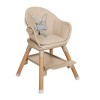 Ξύλινο Καρεκλάκι Φαγητού Kikkaboo Woody Beige (31004010174) Ξύλινο Καρεκλάκι Φαγητού Kikkaboo Woody Beige (31004010174)