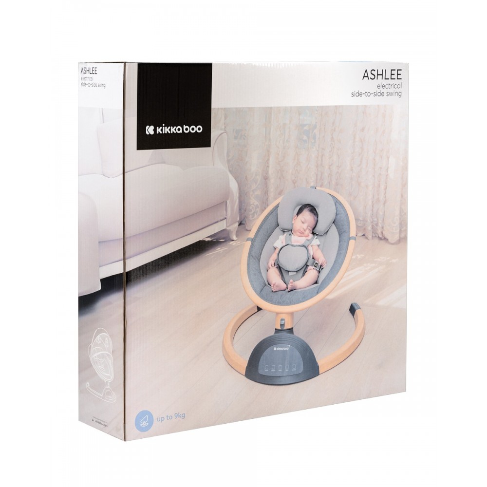 Kikkaboo Ηλεκτρική Ρηλάξ-Κούνια Ashlee Light Grey (31005010072) Kikkaboo Ηλεκτρική Ρηλάξ-Κούνια Ashlee Light Grey (31005010072)