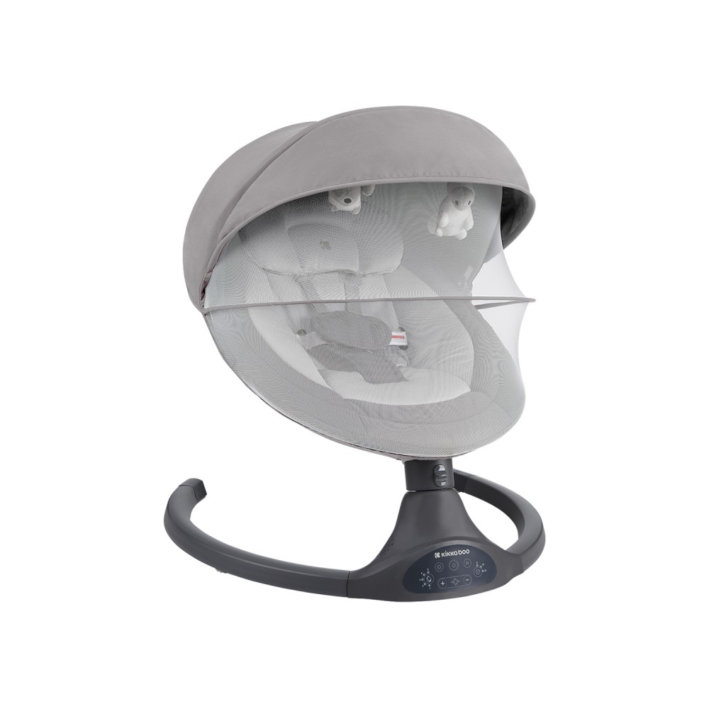 Kikkaboo Ηλεκτρική Ρηλάξ-Κούνια Codie Light Grey (31005010093)