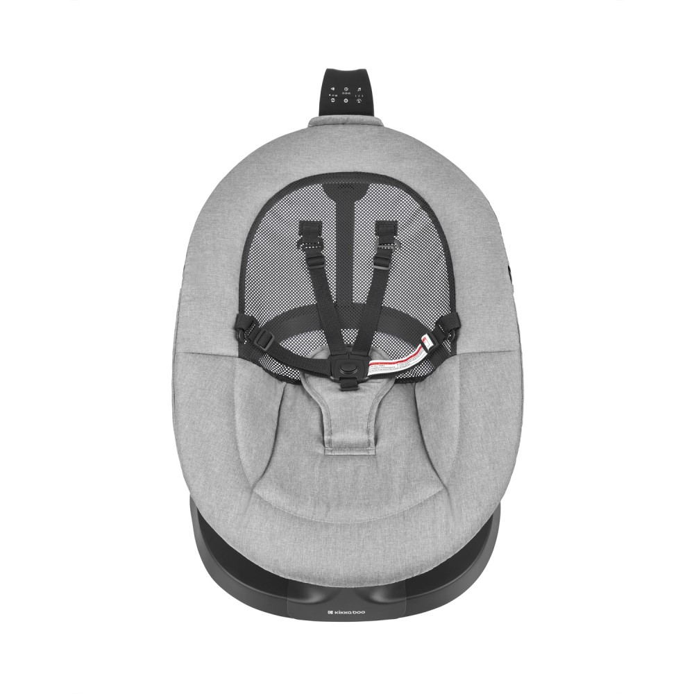 Kikkaboo Ηλεκτρική Ρηλάξ-Κούνια Zazu Grey (31005010096)