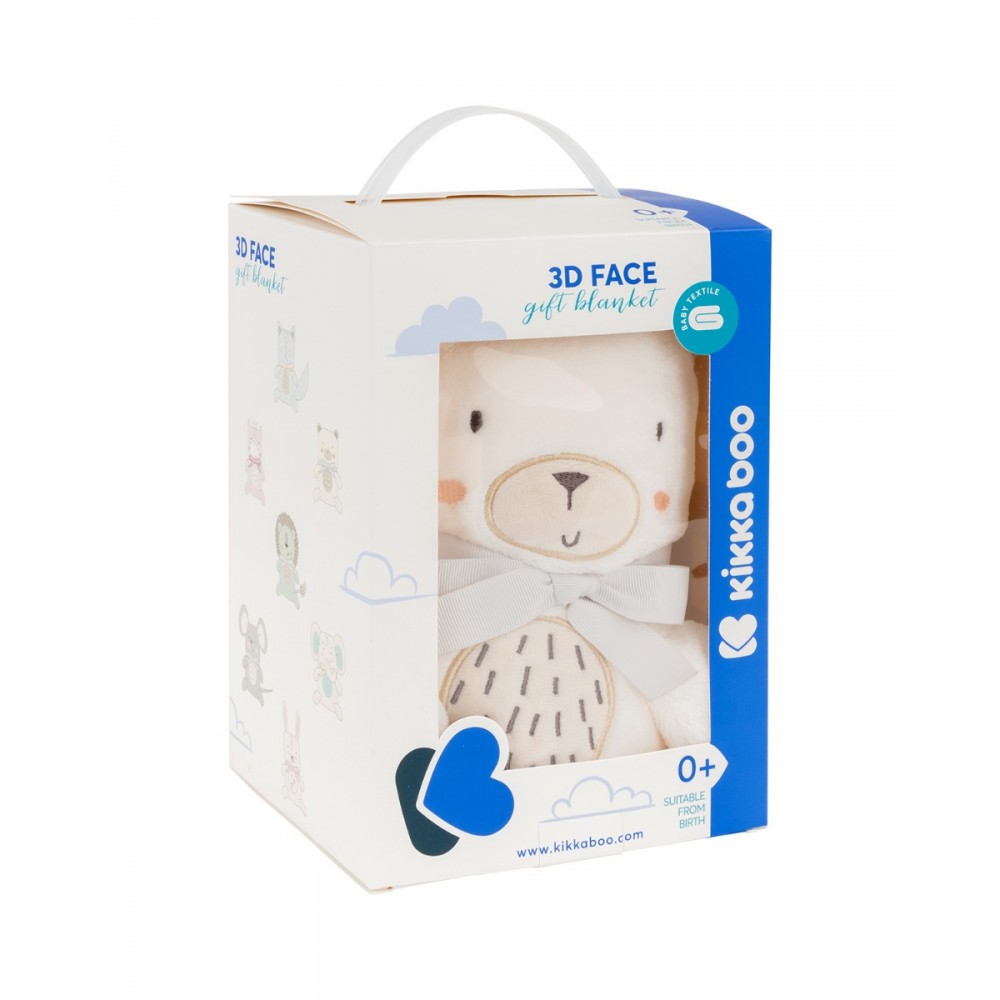 Kikka Boo Κουβέρτα Αγκαλιάς & Λίκνου 3D My Teddy (31103020109) Kikka Boo Κουβέρτα Αγκαλιάς & Λίκνου 3D My Teddy (31103020109)