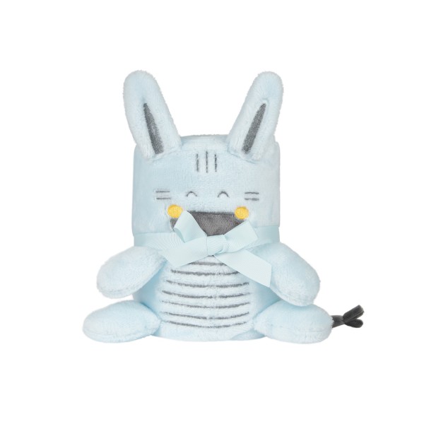 Kikka Boo Κουβέρτα Αγκαλιάς & Λίκνου Stripy Friends (31103020171)