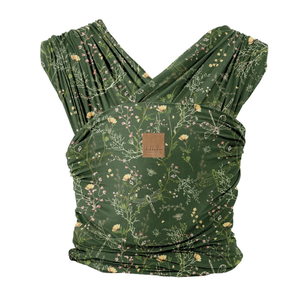 Kikkaboo Μάρσιπο Sling Isla Secret Garden Deep Green (31108010065) Kikkaboo Μάρσιπο Sling Isla Secret Garden Deep Green (31108010065)