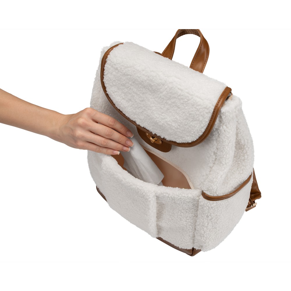 Kikka Boo Τσάντα Αλλαξιέρα Mama Bag Morice White (31108020104)