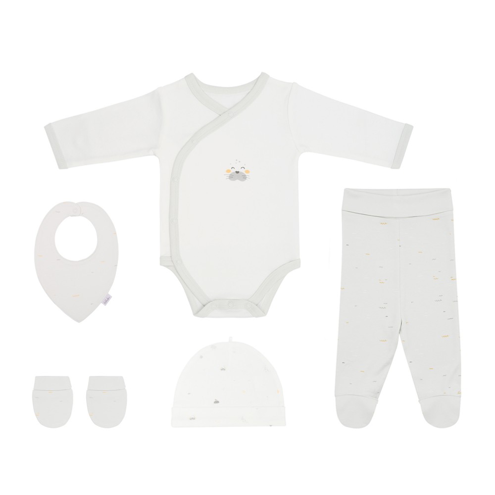 Kikkaboo Σετ 5 τεμαχίων 0-3 μην΄ών Seally me (31110300008)