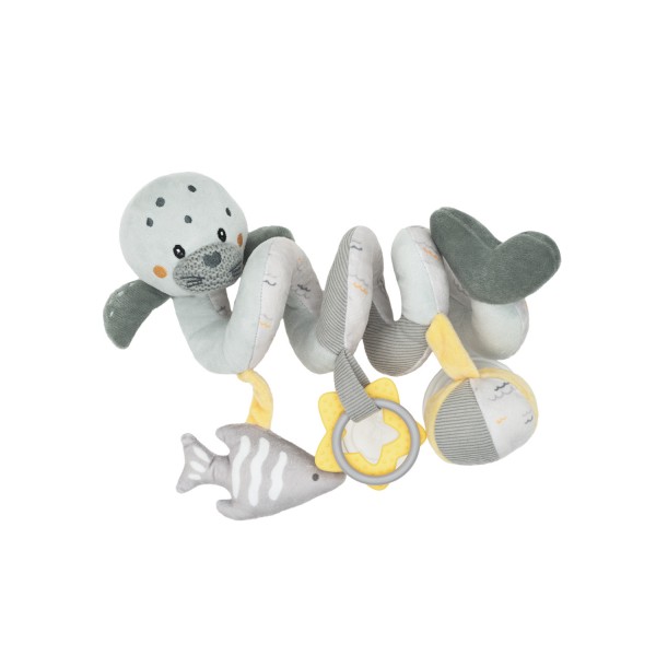 Kikkaboo Μαλακή κουδουνίστρα Spiral Toy Seally Me (31201010472)