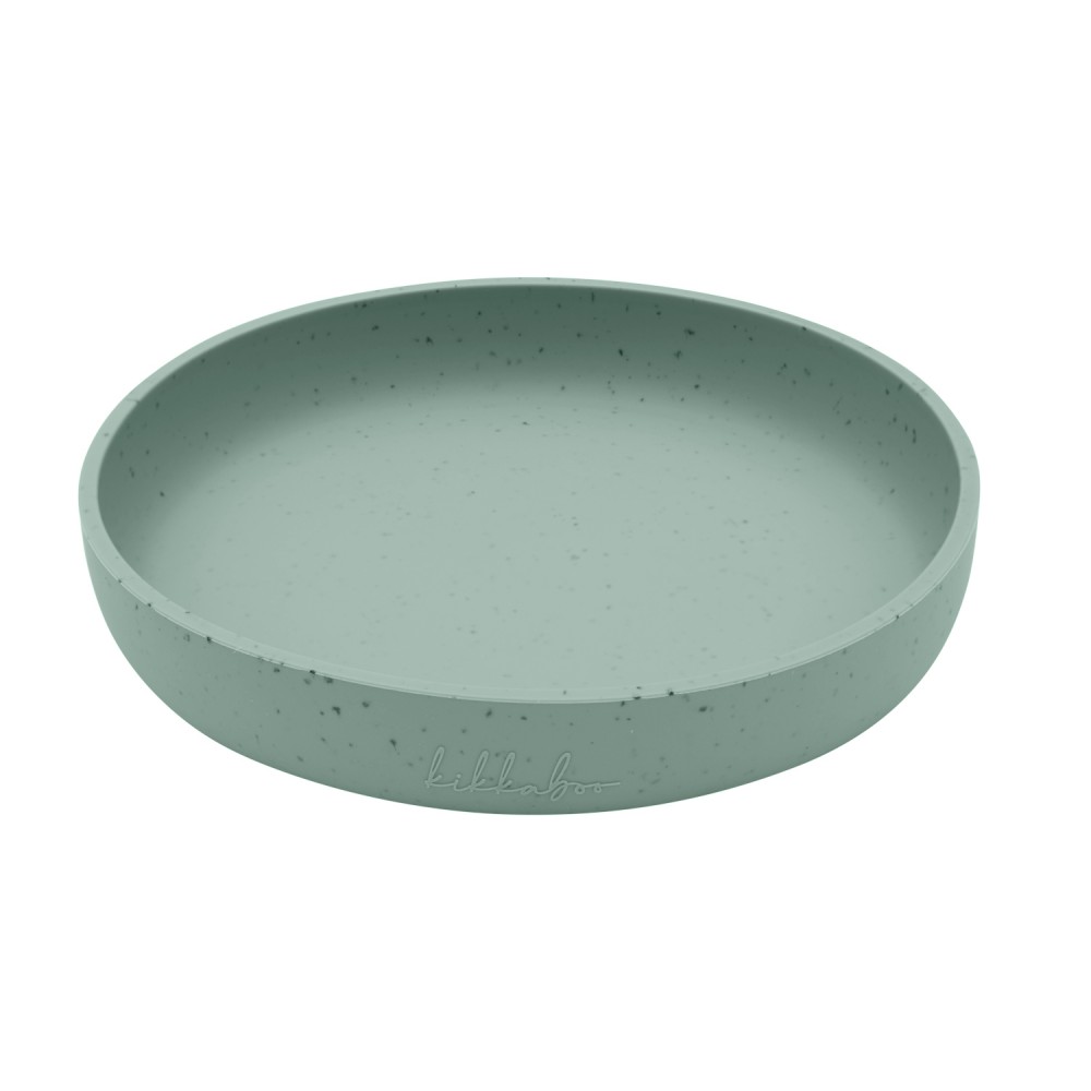 Kikkaboo  Σετ Φαγητού από Σιλικόνη 5 τεμαχίων Platinum Silicone Sage (31302050001)