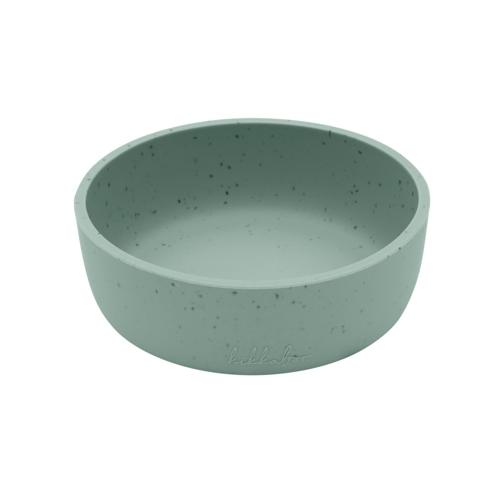 Kikkaboo  Σετ Φαγητού από Σιλικόνη 5 τεμαχίων Platinum Silicone Sage (31302050001)
