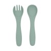 Kikkaboo  Σετ Φαγητού από Σιλικόνη 5 τεμαχίων Platinum Silicone Sage (31302050001)