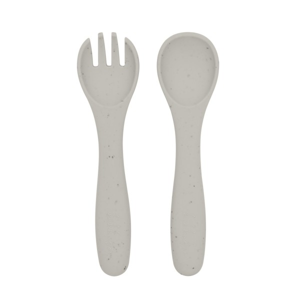 Kikkaboo Σετ Κουτάλι & Πιρούνι από Σιλικόνη Platinum Silicone Sand (31302050015) Kikkaboo Σετ Κουτάλι & Πιρούνι από Σιλικόνη Platinum Silicone Sand (31302050015)