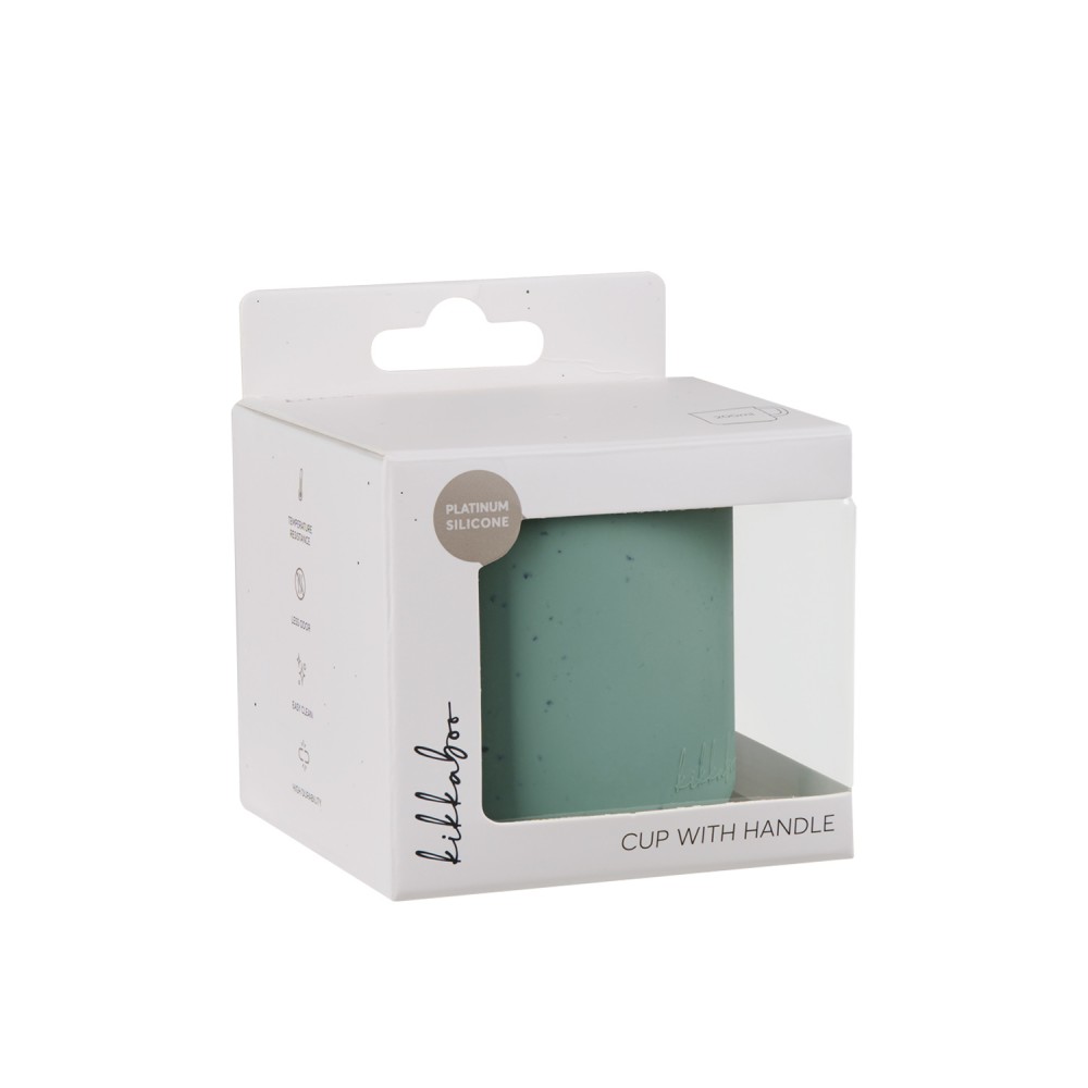 Kikkaboo Ποτηράκι με Λαβή από Σιλικόνη Platinum Silicone Sage (31302050021) Kikkaboo Ποτηράκι με Λαβή από Σιλικόνη Platinum Silicone Sage (31302050021)