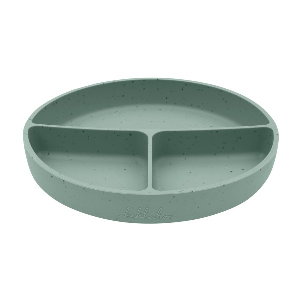 Kikkaboo Δίσκος Φαγητού από Σιλικόνη με χωρίσματα  Platinum Silicone Sage (31302050032) Kikkaboo Δίσκος Φαγητού από Σιλικόνη με χωρίσματα  Platinum Silicone Sage (31302050032)