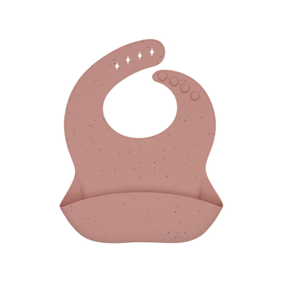 Kikkaboo Σαλιάρα από Platinum σιλικόνη Blush (31302050037) Kikkaboo Σαλιάρα από Platinum σιλικόνη Blush (31302050037)
