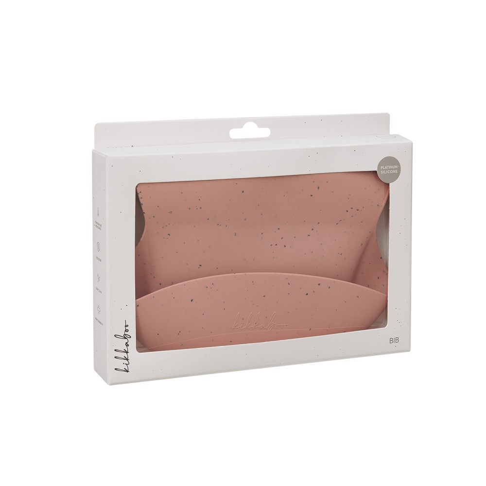 Kikkaboo Σαλιάρα από Platinum σιλικόνη Blush (31302050037) Kikkaboo Σαλιάρα από Platinum σιλικόνη Blush (31302050037)