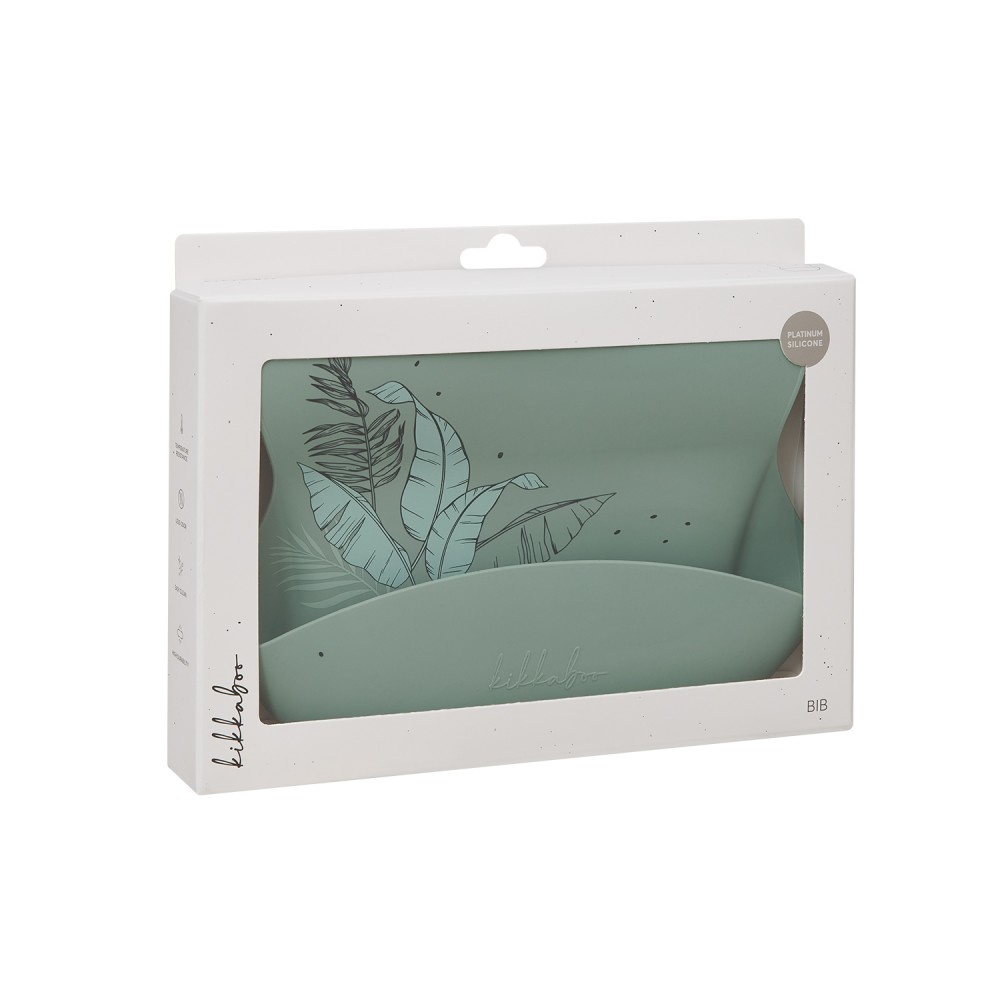 Kikkaboo Σαλιάρα από Platinum σιλικόνη Flora Sage (31302050038) Kikkaboo Σαλιάρα από Platinum σιλικόνη Flora Sage (31302050038)