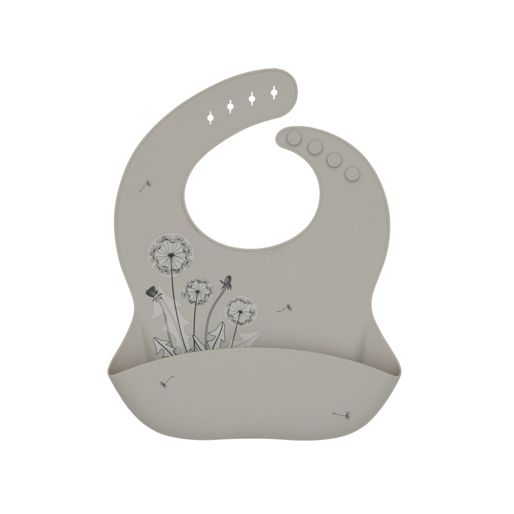 Kikkaboo Σαλιάρα από Platinum σιλικόνη Flora Sand (31302050039) Kikkaboo Σαλιάρα από Platinum σιλικόνη Flora Sand (31302050039)