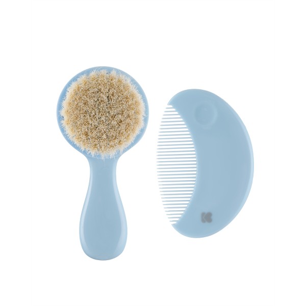 Kikkaboo Βούρτσα - Χτένα Φυσική Τρίχα Stripy Friends (31303040134)