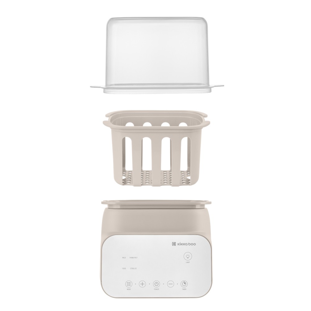Kikkaboo  Αποστειρωτής μπιμπερό 4 σε 1 Handy Beige (31304020021)