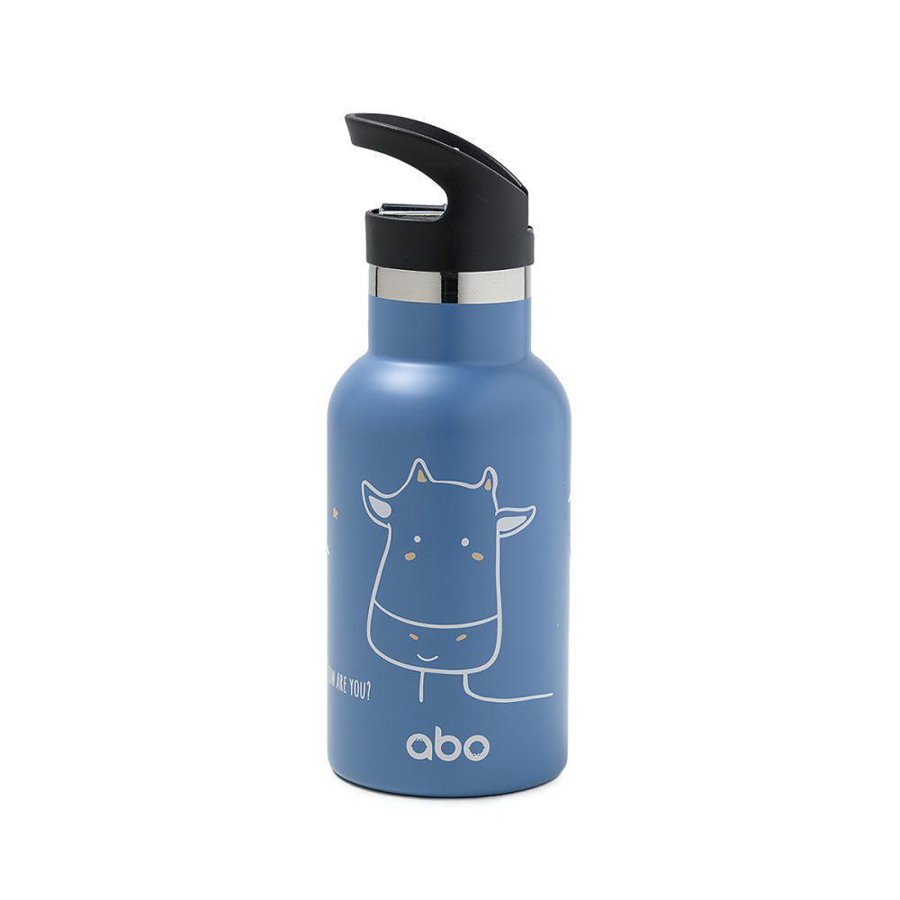 Abo Παγούρι θερμός 350 ml με έξτρα πώμα abottle cow are you (313205)