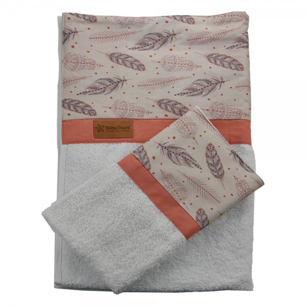 Bebestars Σετ πετσέτες 2τμχ Boho (3135) Bebestars Σετ πετσέτες 2τμχ Boho (3135)